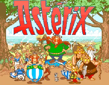 Asterix (World ver. EAA) screen shot title